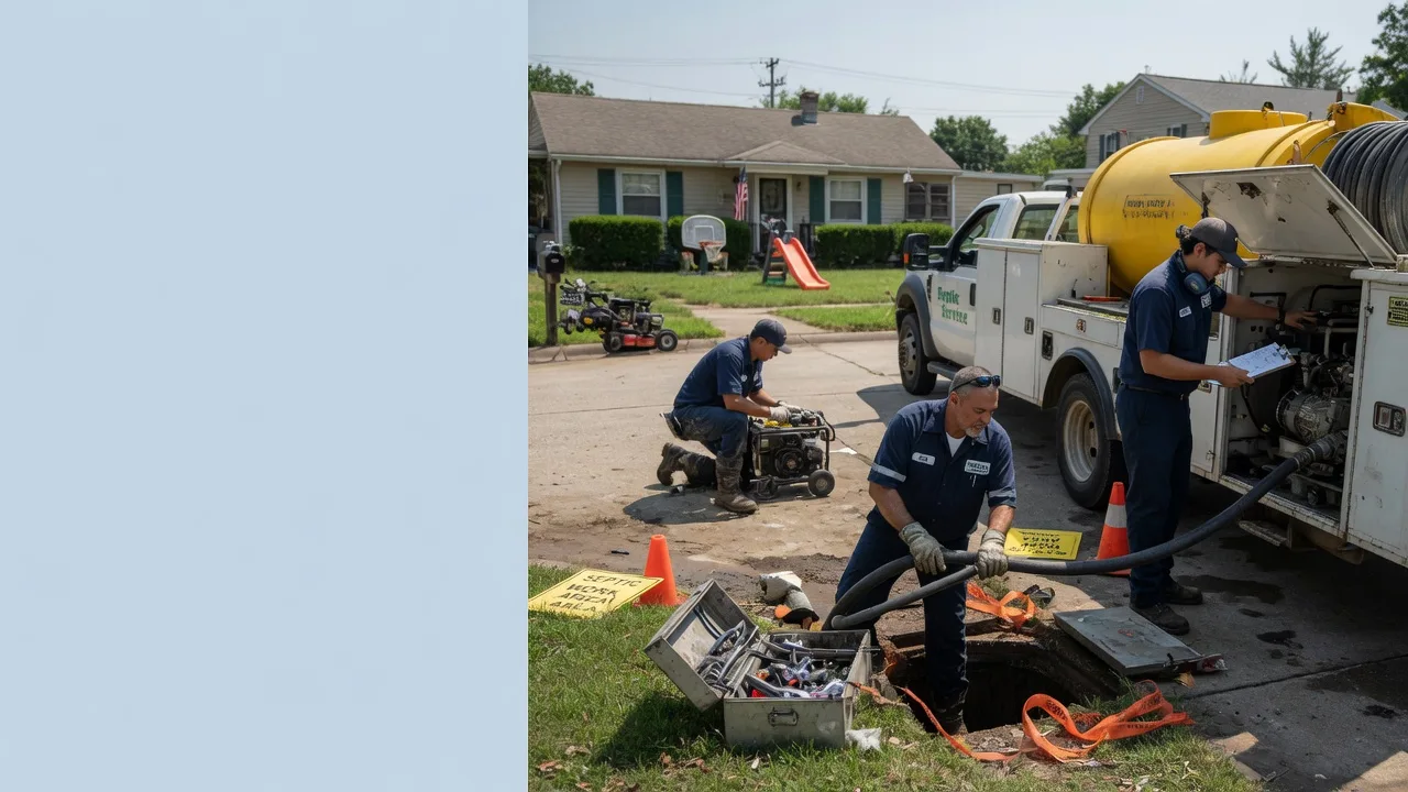 Septic Tank Pumping in Vandergrift, PA near me